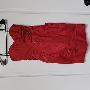 Iz Byer Vibrant Red Dress